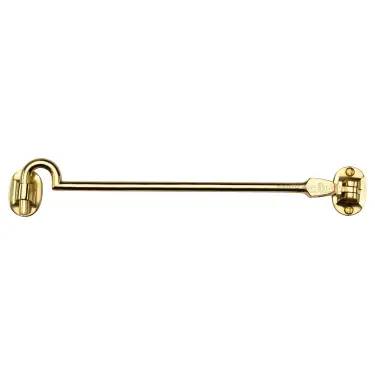Click Here To Enlarge This Photo Of C1530 10-PB Heritage Brass Cabin Hook 10" Polished Chrome finish