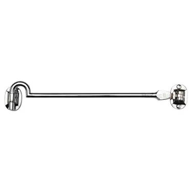 Click Here To Enlarge This Photo Of C1530 10-PC Heritage Brass Cabin Hook 10" Polished Nickel finish