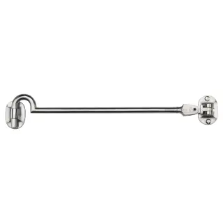 C1530 10-SC Heritage Brass Cabin Hook 10" Satin Chrome finish