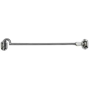 Click Here To Enlarge This Photo Of C1530 12-PC Heritage Brass Cabin Hook 12" Polished Nickel finish