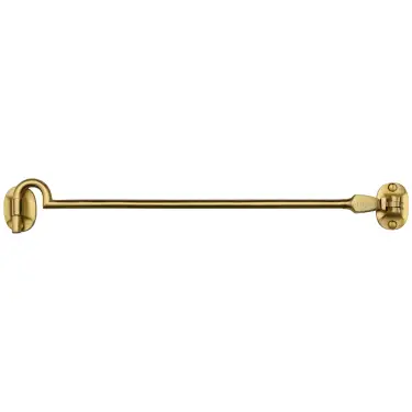 Click Here To Enlarge This Photo Of C1530 12-SB Heritage Brass Cabin Hook 12" Satin Brass finish