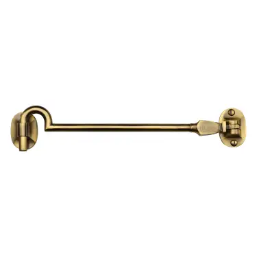 Click Here To Enlarge This Photo Of C1530 8-AT Heritage Brass Cabin Hook 8" Antique Brass finish