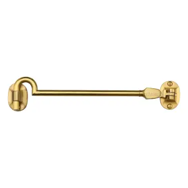 Click Here To Enlarge This Photo Of C1530 8-SB Heritage Brass Cabin Hook 8" Polished Nickel finish