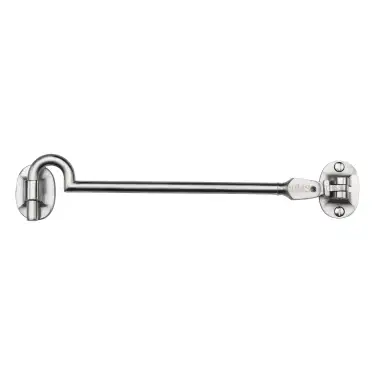 Click Here To Enlarge This Photo Of C1530 8-SC Heritage Brass Cabin Hook 8" Satin Brass finish