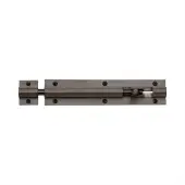 C1582 6-MB Heritage Brass Door Bolt Straight 6 x 1&period;25 Matt Bronze finish