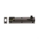 C1594 6-MB Heritage Brass Door Bolt Necked 6" x 1&period;5" Matt Bronze finish