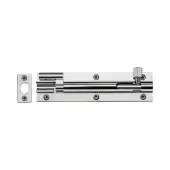 C1594 6-PC Heritage Brass Door Bolt Necked 6 x 1&period;5 Polished Chrome finish