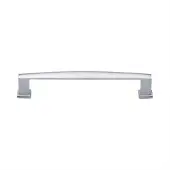 C4384 152-SC Heritage Brass Cabinet Pull Vintage Design 152mm ctc Satin Chrome Finish