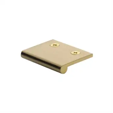 Click Here To Enlarge This Photo Of EP50-38-SB Heritage Brass EP Edge Pull Cabinet Handle 50mm Satin Brass finish
