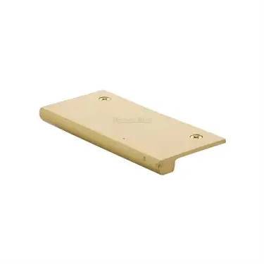 Click Here To Enlarge This Photo Of EPT100-38-SB Heritage Brass EPT Edge Pull Cabinet Handle 100mm Satin Brass finish