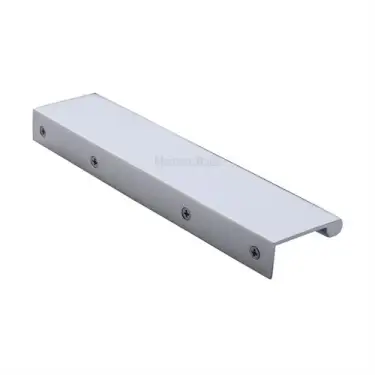 Click Here To Enlarge This Photo Of EPTR200-44-PC Heritage Brass EPTR Edge Pull Cabinet Handle 200mm Polished Chrome finish