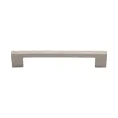 HAM0337 320-SN Heritage Brass Cabinet Pull Metro Hammered Design 320mm ctc Satin Nickel Finish