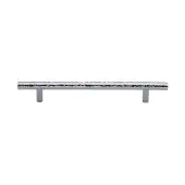 HAM0361 101-PC Heritage Brass Cabinet Pull T-Bar Hammered Design 101mm ctc Polished Chrome Finish