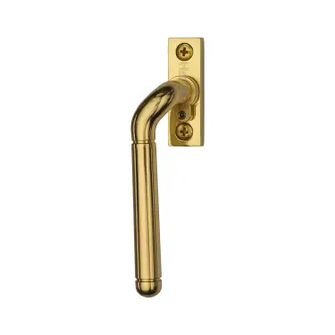 Click Here To Enlarge This Photo Of V1006L LH-PB Heritage Brass Lockable Espagnolette Left Handed Polished Brass finish
