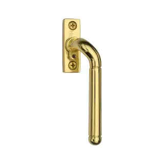 V1006L RH-PB Heritage Brass Lockable Espagnolette Right Handed Polished Brass finish