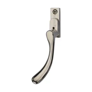 V1009L-LH-PNF Heritage Brass Left-Handed Espagnolette Handle Ball Design Polished Nickel finish