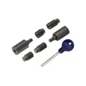 V1108-MB Heritage Brass Sash Window Stop &lpar;pair&rpar; with key Matt Bronze
