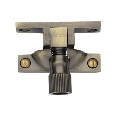 Click Here To Enlarge This Photo Of V2054-AT Heritage Brass Narrow Brighton Sash Fastener Antique Brass finish