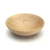 W4328-65-OAK M&period;Marcus Wooden Cabinet Knob Bowl Design 65mm Oak Finish