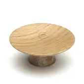 W4343-65-OAK M&period;Marcus Wooden Cabinet Knob Olympia Design 65mm Oak Finish