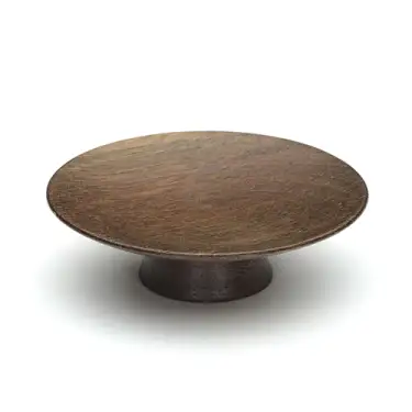 Click Here To Enlarge This Photo Of W4343-65-WAL M&period;Marcus Wooden Cabinet Knob Olympia Design 65mm Walnut Finish