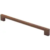 W7490-288-WAL M&period;Marcus Wooden Cabinet Pull Handle Urban Design 288mm Walnut Finish