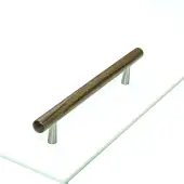 W7763-160-WAL M&period;Marcus Wooden Cabinet Pull Handle Tilaa Design 160mm Walnut Finish