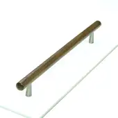 W7763-224-WAL M&period;Marcus Wooden Cabinet Pull Handle Tilaa Design 224mm Walnut Finish