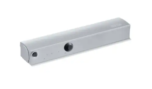 Click Here To Enlarge This Photo Of GEZE TS4000E Silver Power Size 1-6 Electro-Magnetic Overhead Door Closer &lpar;Hold Open or Free Swing&rpar;
