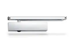 GEZE TS5000L Silver Power Size 2-6 Guide Rail Overhead Door Closer for opposite hinge side fitting