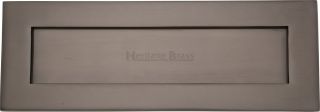 V850 356-MB Heritage Brass Letterplate 14" x 4 &half;" Matt Bronze Finish