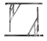 L24149 - SECURISTYLE Defender Egress Friction Hinge Side Hung 17mm - 400mm &lpar;16 Inch&rpar; x 17mm