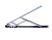L21672 - SECURISTYLE Defender Egress Emergency Exit Friction Hinge Side Hung 13mm - 300mm &lpar;12 Inch&rpar; x 13mm
