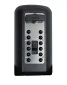 L31618 - SUPRA KIDDE P500 Key Safe With Cover - Black - With Alarm Sensor