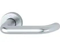AR180S&sol;10 Hoppe Paris Lever on Rose Sprung - Satin Anodised Aluminium &lpar;2655983&rpar;