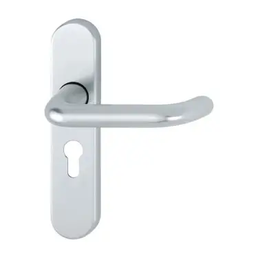 Click Here To Enlarge This Photo Of 138S&sol;2600 &lpar;AR200S&sol;33&rpar; Hoppe Sprung Euro Profile Lock Levers 47&period;6mm Centres - Satin Anodised Aluminium &lpar;87108217&rpar;
