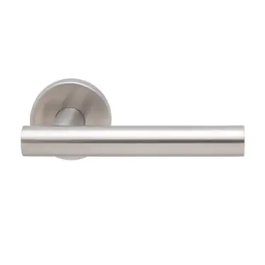 Click Here To Enlarge This Photo Of AR266&sol;60-SP-SSS Hoppe 19mm Dia T Bar Lever on Rose - Grade 201 - Satin Stainless Steel &lpar;50014092&rpar;