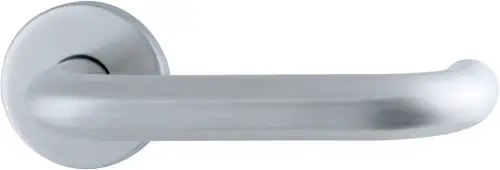 Click Here To Enlarge This Photo Of AR-E138F&sol;42K &lpar;AR961&sol;60&rpar; Hoppe Lever on Rose - Grade 304 - Satin Stainless Steel &lpar;87109372&rpar;