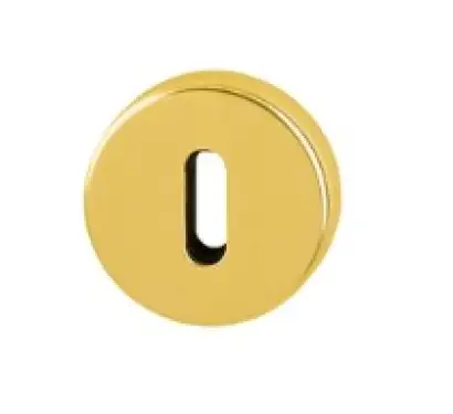 Click Here To Enlarge This Photo Of 42KS- &lpar;AR200&sol;26&rpar;-GAA Hoppe Standard Key Escutcheon - Gold Anodised Aluminium &lpar;811045&rpar;