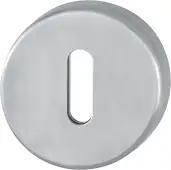 EX42S &lpar;AR361&sol;66&rpar; Hoppe Standard Key Escutcheon 6mm - Satin Stainless Steel &lpar;87100946&rpar;