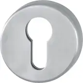 EX42S &lpar;AR361&sol;67&rpar; Hoppe Euro Profile Escutcheon 6mm - Satin Stainless Steel &lpar;87100948&rpar;