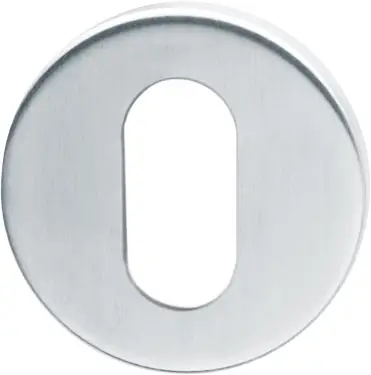 Click Here To Enlarge This Photo Of AR261&sol;68-SSS Hoppe Oval Profile Escutcheon - Grade 201 - Satin Stainless Steel &lpar;87133389&rpar;