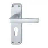 1107&sol;267-PZ Hoppe Dubayy Euro Profile Lock Levers - Satin Anodised Aluminium &lpar;3802455&rpar;