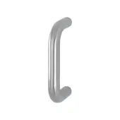 AR3616&sol;300CF Hoppe 19mm x 300mm Pull Handle on 6mm Rose - Satin Stainless Steel &lpar;87100914&rpar;