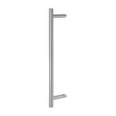 AR3626&sol;600BB-CR-WD Hoppe 32mm x 600mm Cranked T Bar Pull Handle &lpar;Back to Back Fixings For Timber Doors&rpar; - Satin Stainless Steel &lpar;87141965&rpar;