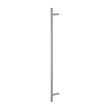 Click Here To Enlarge This Photo Of AR3626&sol;1200BB-CR-GD Hoppe 32mm x 1200mm Cranked T Bar Pull Handle &lpar;Back to Back Fixings For Glass Doors&rpar; - Satin Stainless Steel &lpar;87142000&rpar;