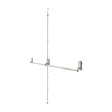 Click Here To Enlarge This Photo Of AR888-SSS Hoppe Double Rebated Door Set - Satin Stainless Steel &lpar;8563784&rpar;