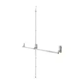 AR888-SSS Hoppe Double Rebated Door Set - Satin Stainless Steel &lpar;8563784&rpar;