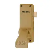 AR883-GE Hoppe Reversible Push Pad - Gold &lpar;8511011&rpar;