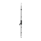 AR884-BL Hoppe Push Pad Single Panic Bolt - Black &lpar;8511088&rpar;